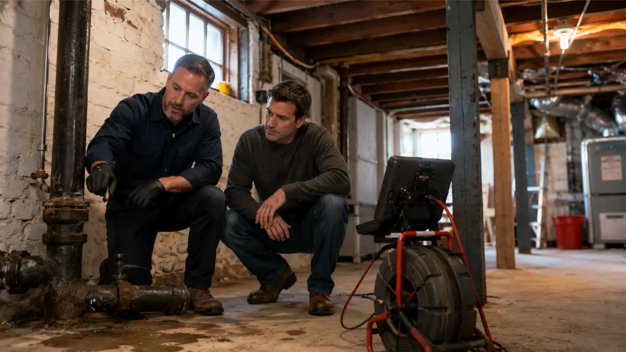 Articles Learn the signs cast iron pipes are failing, including repeat backups, sewer odors, corrosion, leaks, slow drains, and camera evidence of cracks or damaged joints.